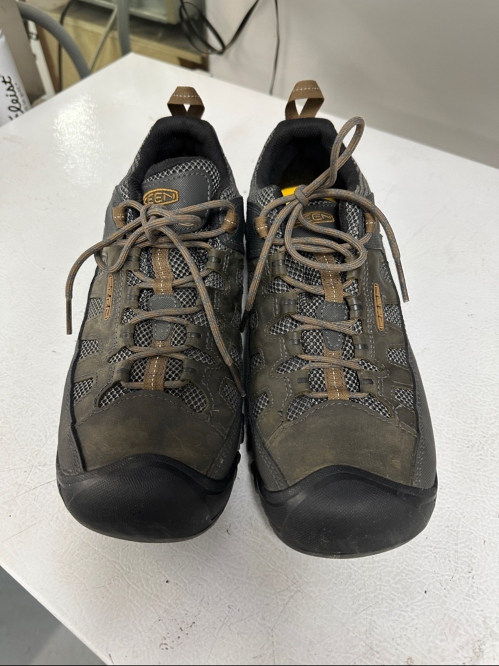 Keen Men's Olive Brown Athletic Hiking Shoes
